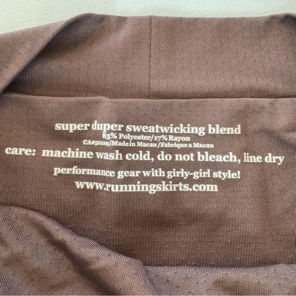 NWT Runningskirts.com Running Golf Skirt/Skort Womens 8 Blue Lightweight Pockets - Picture 9 of 13